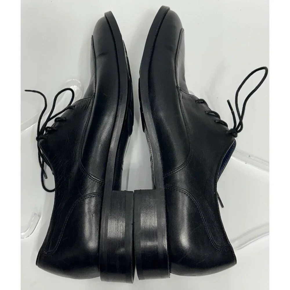 Cole Haan Grand Os Shoes Men’s Size 11.5M Lenox Hill Oxford Black Leather C11627